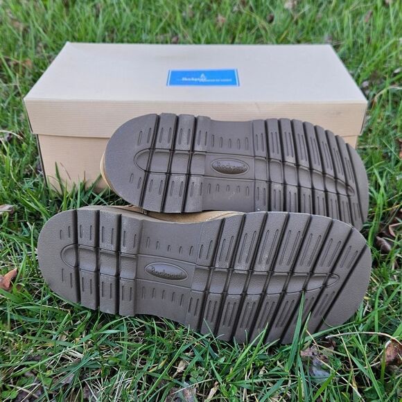 Rockport Beacon Buck Tan Leather Boots Size 8.5 - Picture 9 of 15